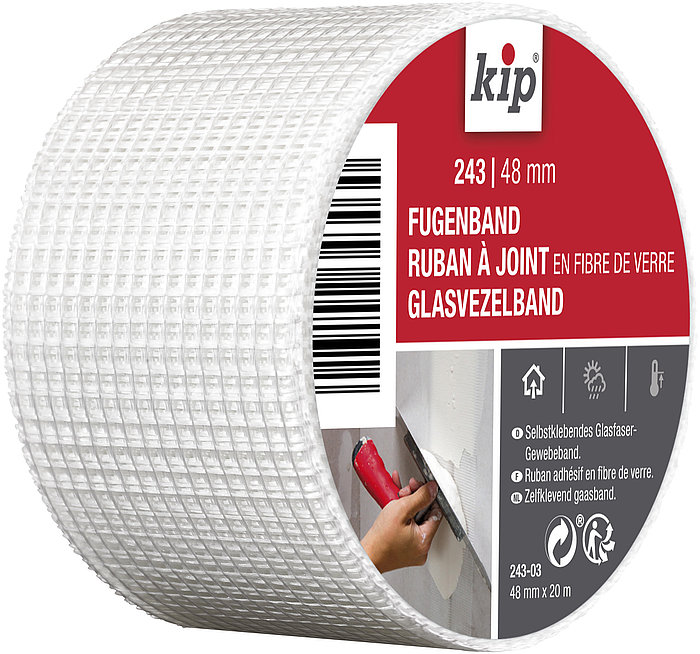 KIP Sprungulímband 243 Fugenband 48mmx20m