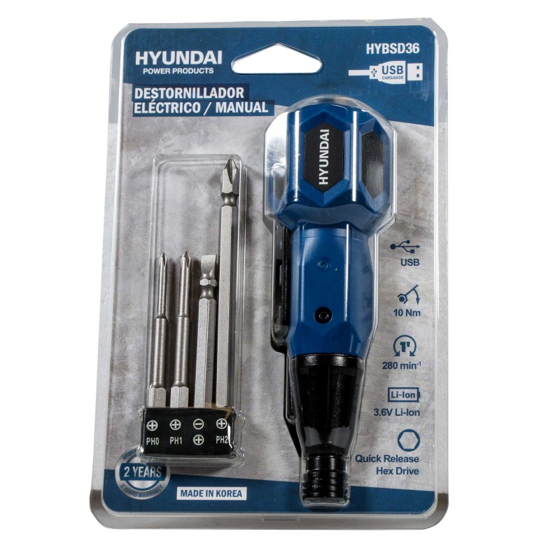 HYUNDAI Skrúfjárn með aukahlutum - Image 5