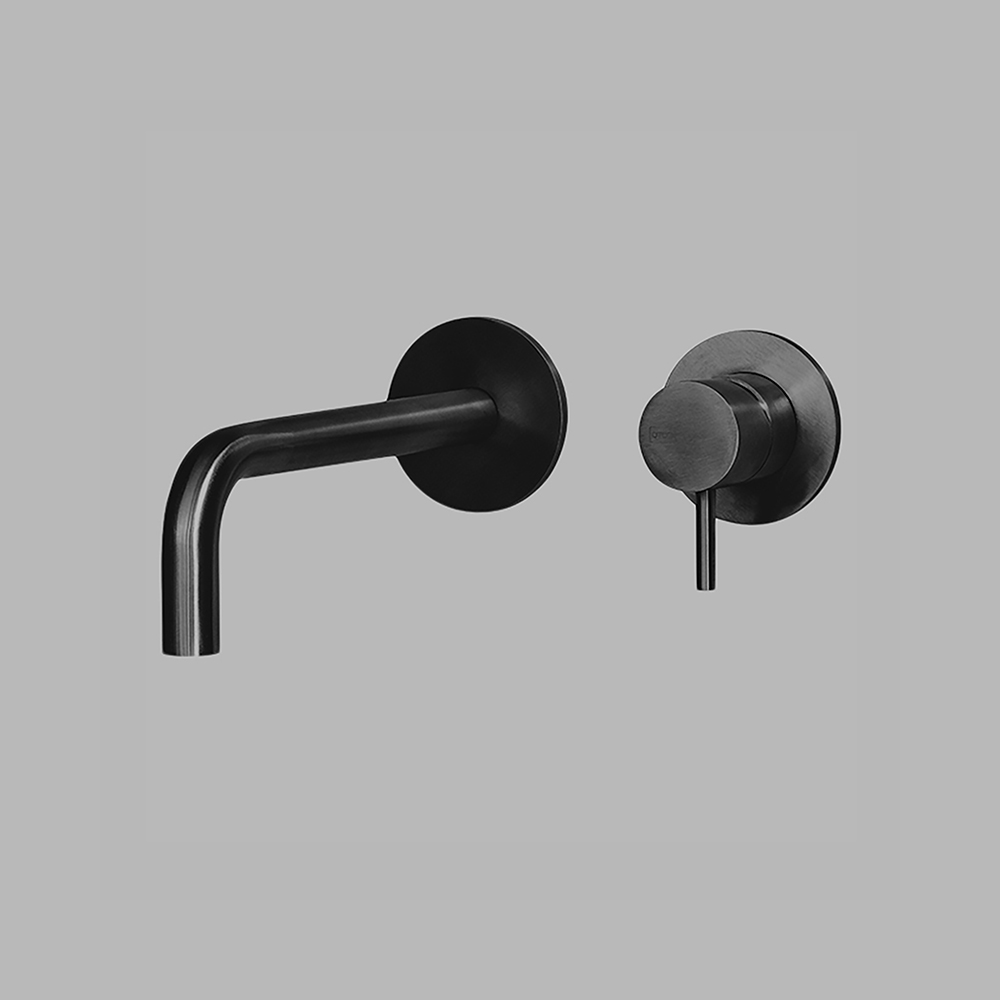 d line QTOO Blöndunart Innb Svart QT3100-190SMP4