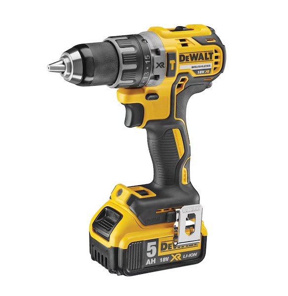 DeWALT Borvél hleðslu 18V 2x5.0Ah rafhlöður