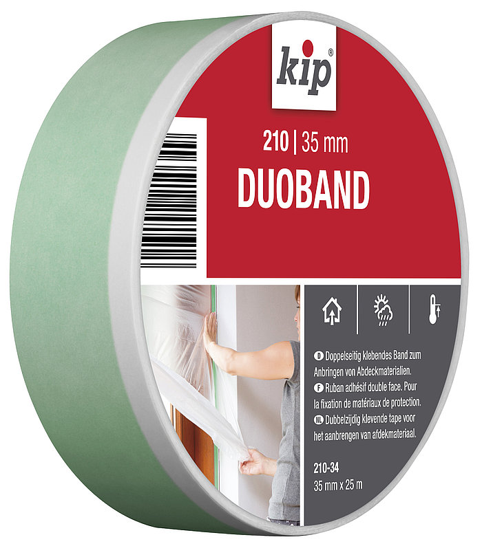 KIP Tvöfalt límband 210 Duoband 35mmx25m