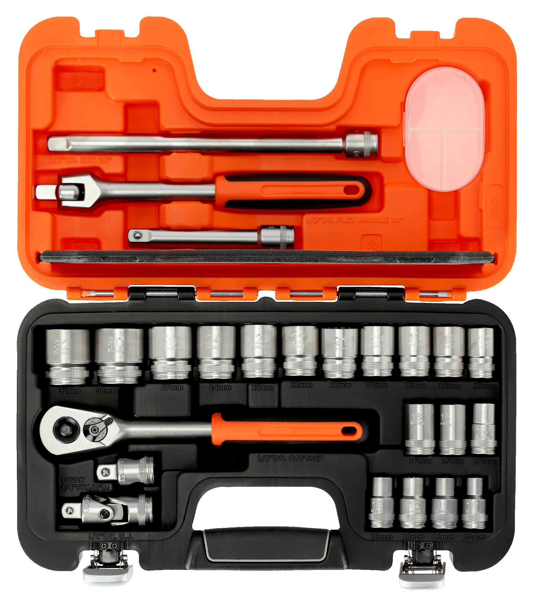 BAHCO Topplyklasett 1/2" 24 stk - Image 10