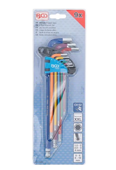 BGS SexkantA lyklasett 1.5-10mm 9 stk - Image 2