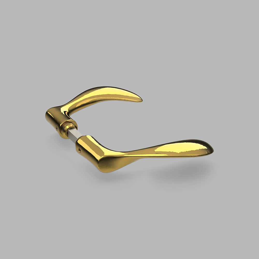 d line Arne Jacobsen Hurðarh Messing AJ111 Án rósar