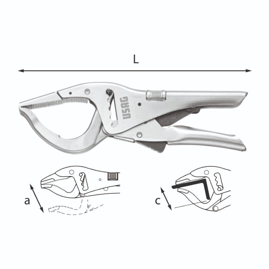 USAG Krafttöng 250mm 135 C