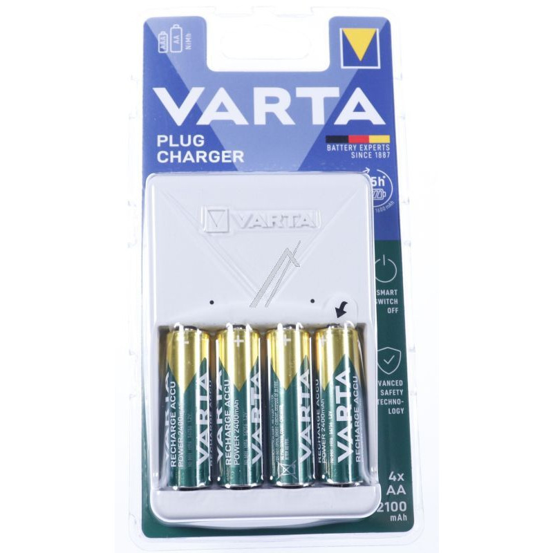 VARTA Hleðslutæki m. rafhlöðum - Image 2