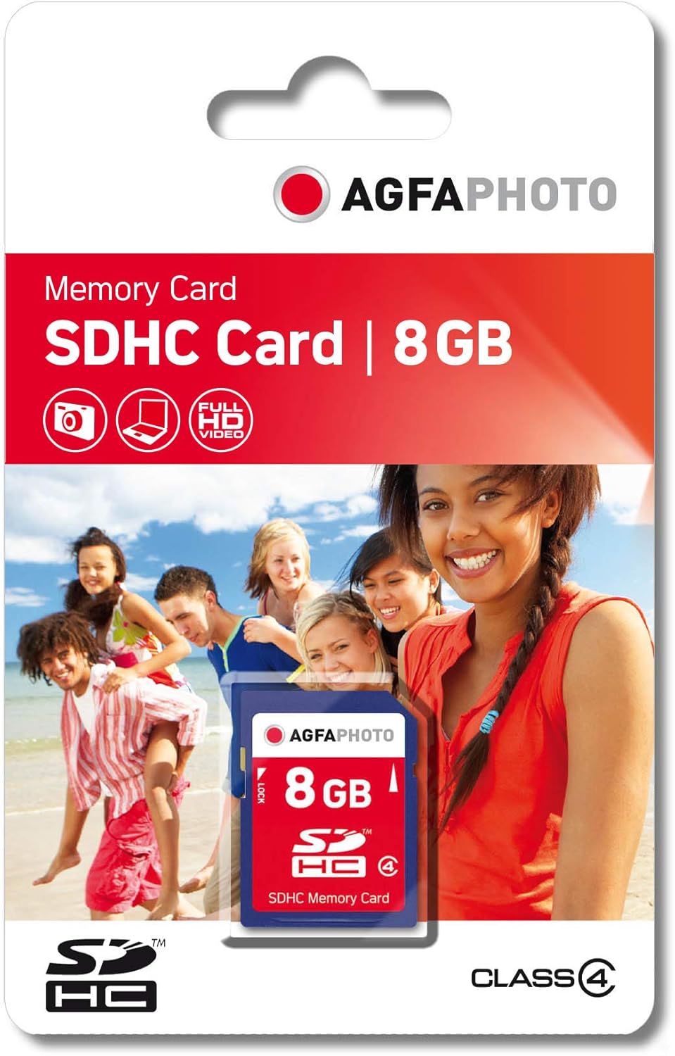 AgfaPhoto SDHC Minniskort - 8GB