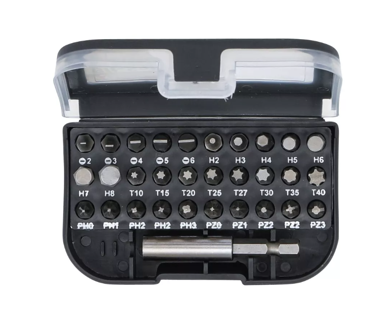 BGS Skrúfbitasett 6.3 mm 1/4" 31 stk - Image 2