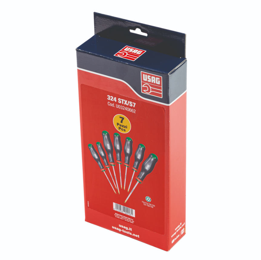 USAG Skrúfjárnasett 7 stk 324 STX/S7 - Image 2