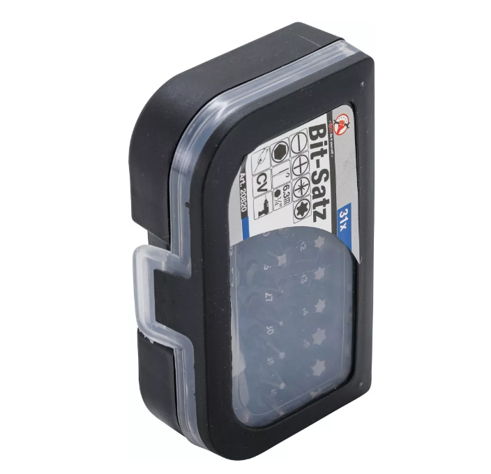 BGS Skrúfbitasett 6.3 mm 1/4" 31 stk - Image 3