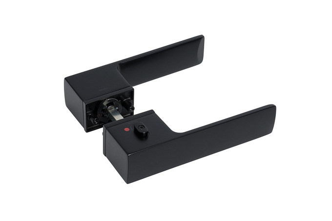 TUPAI Hurðarhandfang m. takkalæsingu hægri