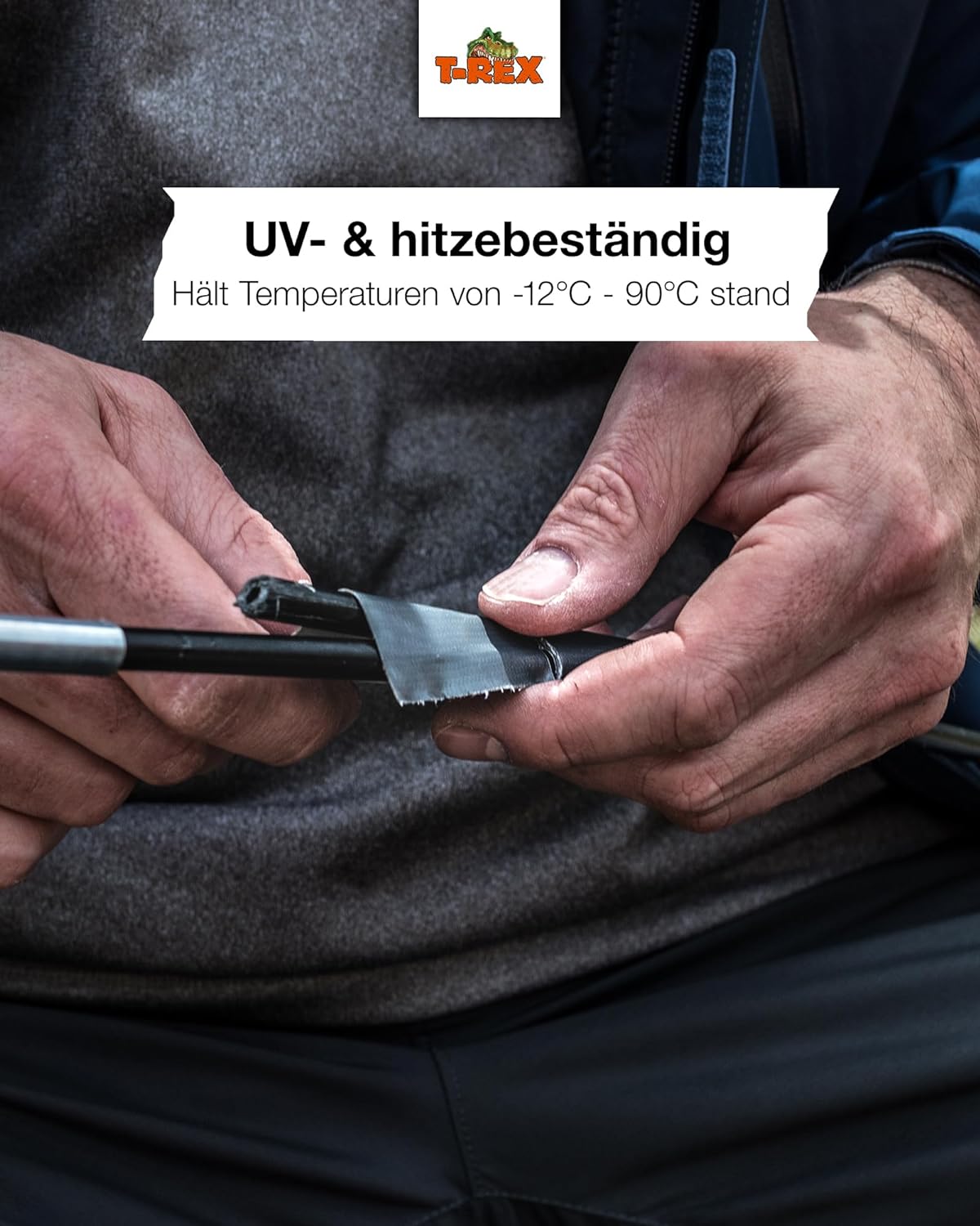 T-REX Mini Gewebeband 821 25mmx9,1m - Image 4