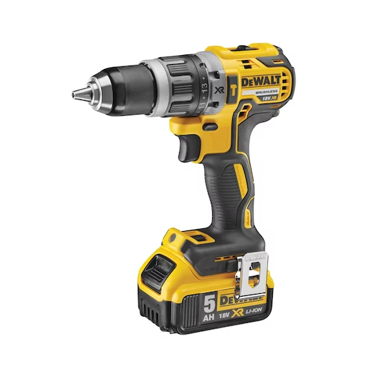 DeWALT Borvél hleðslu 2x5.0Ah rafhlöður