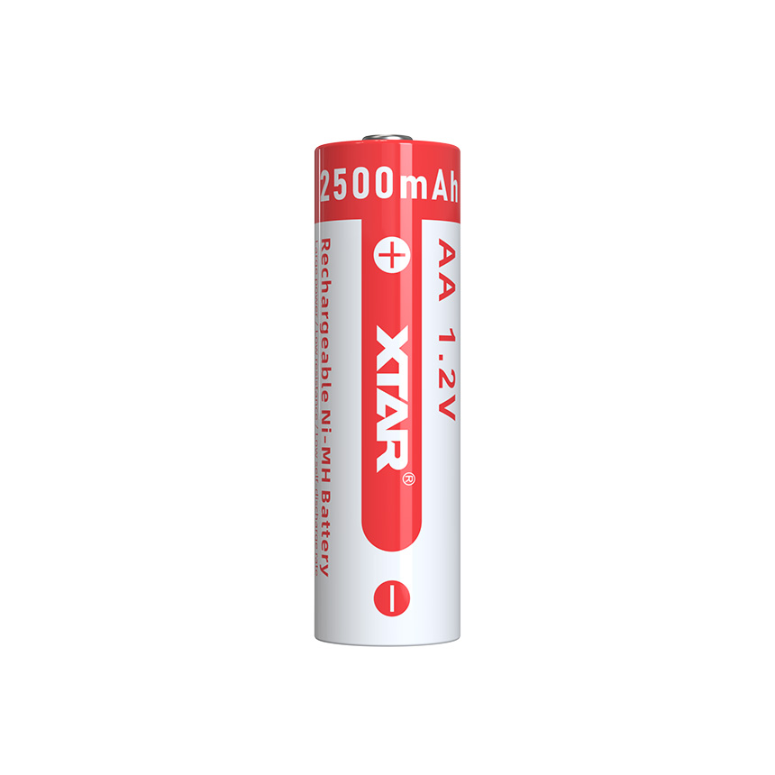 XTAR Rafhlöður hleðslu AA 4 stk 2500mAh