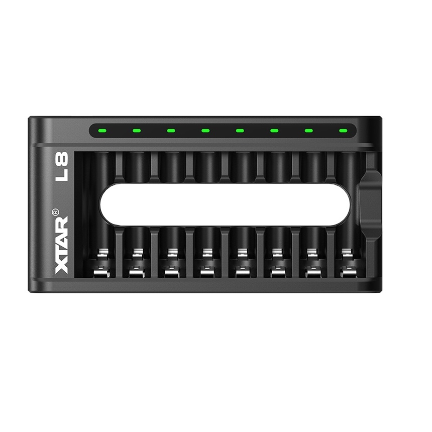 XTAR Hleðslutæki L8 fyrir AA/AAA