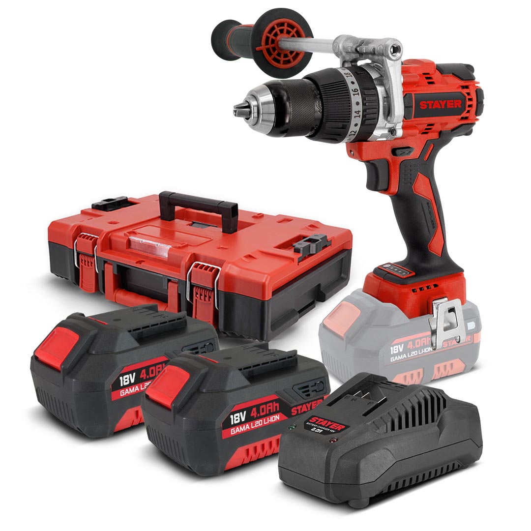 STAYER Sett Borvél PBL 80 2024 + Höggskrúfjárn IS 230 L20 hleðslu - Image 2