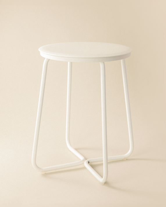 COSMIC Geyser Stóll Hvítur (SÝNISHORN)