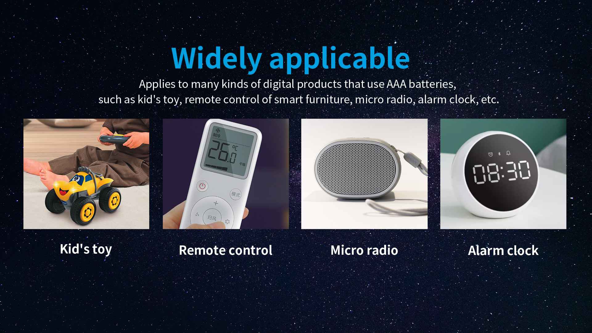 XTAR Rafhlöður hleðslu AAA 4 stk 1200mWh - Image 2