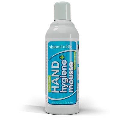 HYGIENEVISION Shuffle Hand Hygiene 400ml 2500shots