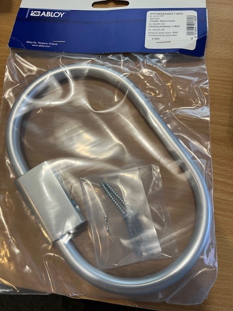 ABLOY Handklæðahringur 530 Ál TILBOÐ