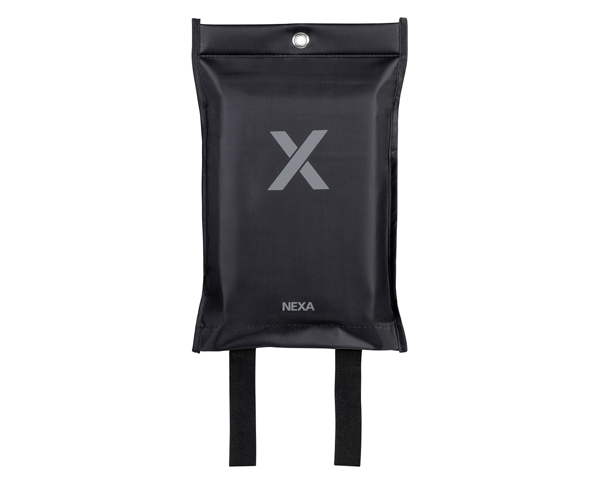 NEXA Design Line eldvarnarteppi Svart