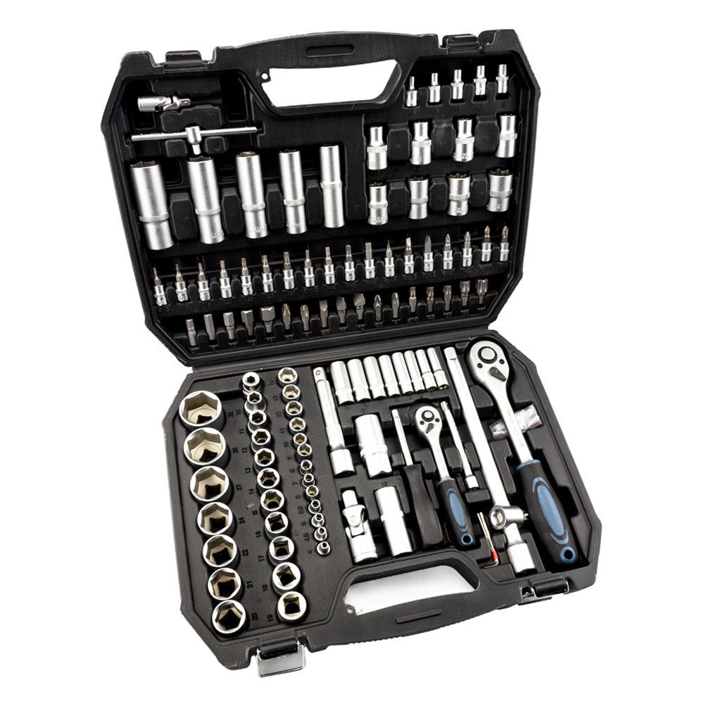 BORMANN Topplyklasett 1/2"+1/4" 110 st BHT5180 PRO -