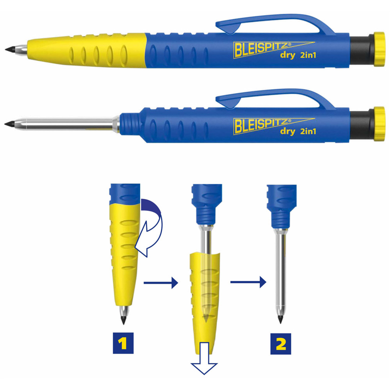 BLEISPITZ Merkipenni 2 in 1 Dry PROFI