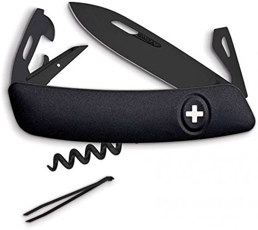 SWIZA Hnífur fjölnota Le Graphite Svartur